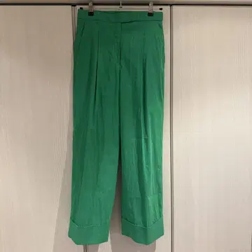 theory luxe 그린 슬랙스 40