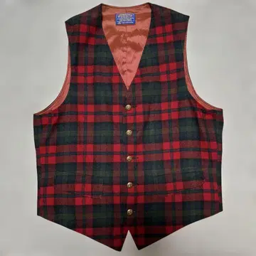 Pendleton 체크 무늬 베스트
