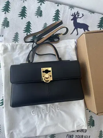 CAFUNE 카프네 STANCE WALLET BLACK