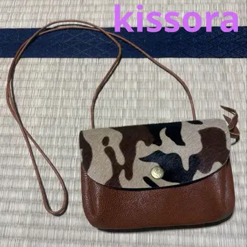 [컨디션 최상] 키소라 kissora 소가죽 송치 숄더백