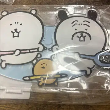 나가노의 곰 당첨 캔뱃지 아크릴 스탠드