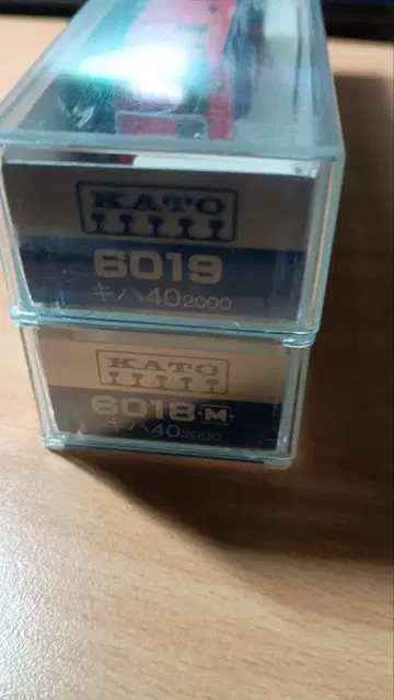 KATO N게이지 철도 모형 6018M 6019 빨간색