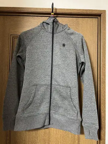 BURTON 그레이 집업 후드티 XS 사이즈