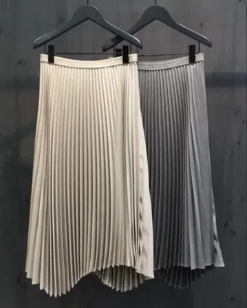 Theory luxe 띠어리 럭스 플리츠 스커트 그레이 M 사이즈