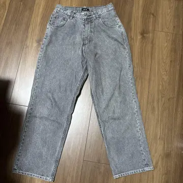 HUF 그레이 데님 팬츠