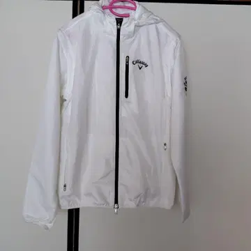 Callaway 후드 윈드브레이커 캘러웨이 베스트 화이트 이케프