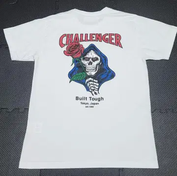 CHALLENGER 챌린저 백 로고 프린트 반팔 티셔츠
