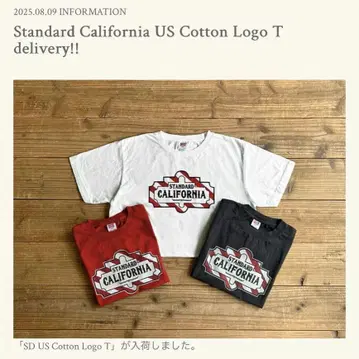 스타카리 SD US Cotton Logo T