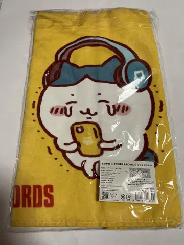 치이카와 (먼작귀) 타워 레코드 TOWER RECORDS 페이스 타월