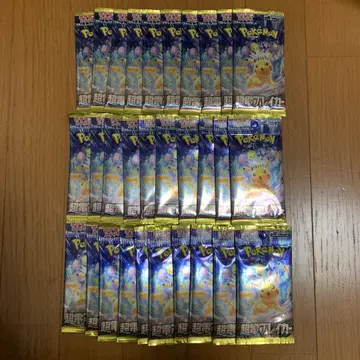 포켓몬 카드 초전 브레이커 미개봉 팩 30P