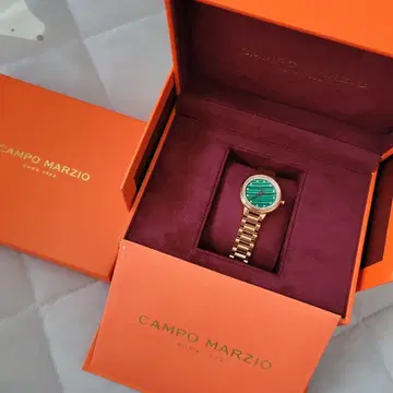 새상품급 미사용품 CAMPO MARZIO 여성용 손목시계