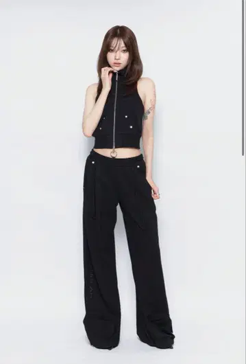 theredthread S 포켓 pants long black