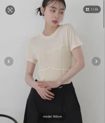 [ LIAN ] 뷔스티에 디자인 썸머 니트