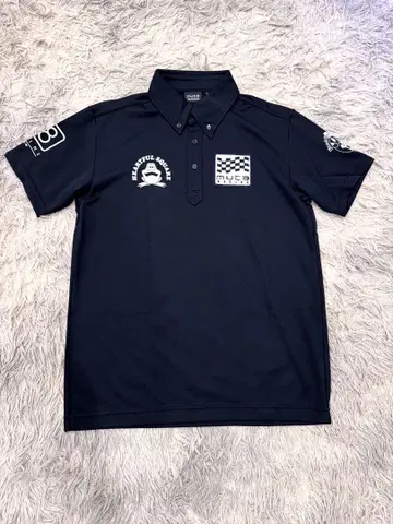 muta MARINE 피케 셔츠 Racing 네이비