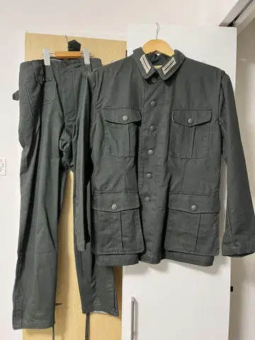 에스앤그래프 HBT WW2 독일군 M40 여름용 자켓 바지 세트