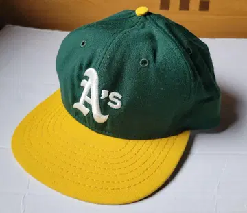 새상품 90년대 USA 제작 ROMAN PRO 오클랜드 애슬레틱스 MLB