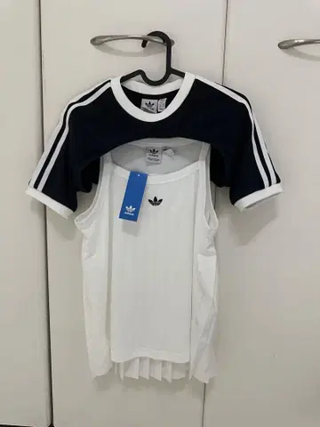adidas 슬리브리스 레이어드 상의