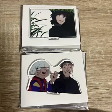 닌타마 란타로 애니메이션 장면 아크릴 스탠드 도이, 야마다, 학원장