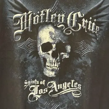 Motley Crue 2008 투어 T셔츠 XL