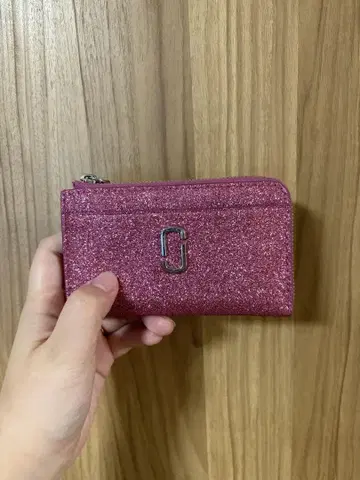 핑크 카드 케이스 마크제이콥스