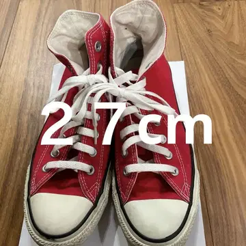 컨버스 올스타 레드 하이컷