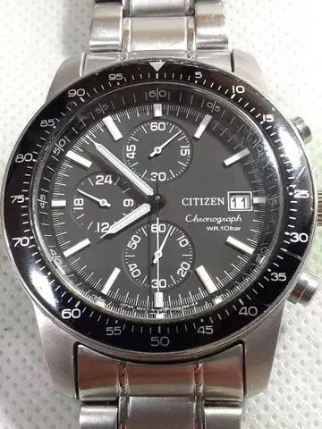 CITIZEN 크로노그래프 WR100m