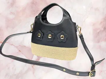 익일 배송 새상품급 MARY QUANT 2way 숄더 카고백