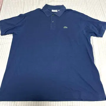 XXL 사이즈 9 LACOSTE 네이비 피케 셔츠 라코스테 네이비