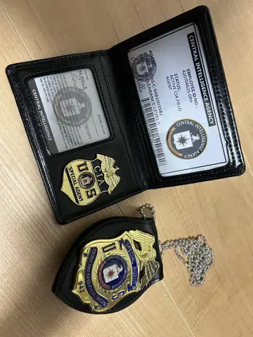 아메리카 합중국 중앙정보국 CIA ID 배지