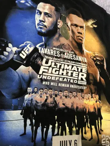[새상품 미사용] UFCTUF 피날레 대회 기념 셔츠