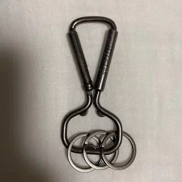 HUF 카라비너 키링 실버