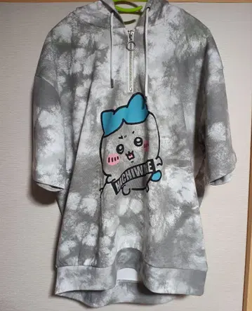 아베일 치이카와 하치와레 반팔 후드티 L 시마무라