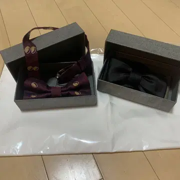 DRESS the LIFE 결혼식 신랑용 나비 넥타이 세트