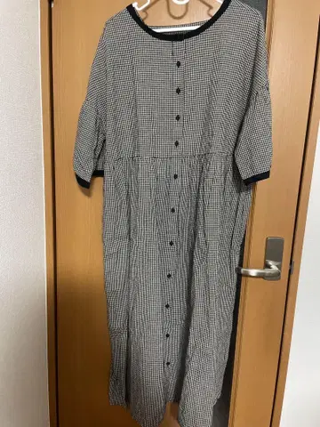 배색 파이핑 앞뒤 2WAY 원피스