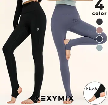 XEXYMIX 고리 레깅스 L 블랙
