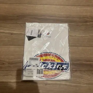 Dickies 로고 프린트 티셔츠 XL 화이트