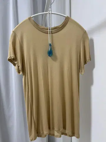 [가격 인하] BASERANGE 베이지 100% 밤부 티셔츠 XS