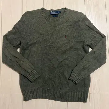 Polo by Ralph Lauren M 올리브 그린 스웨터