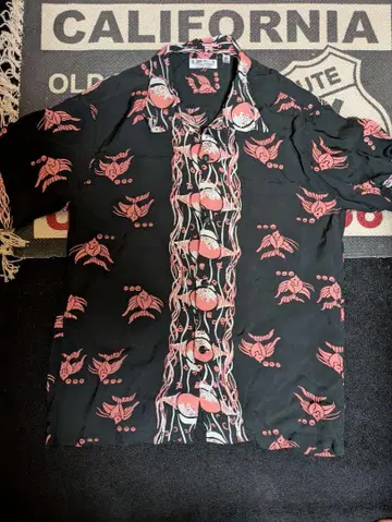SUN SURF 알로하 셔츠 M 사이즈 금붕어 SS38576