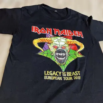 IRON MAIDEN 아이언 메이든 밴드 T셔츠 사이즈 M