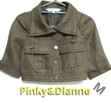 [새상품급] Pinky&Dianne 5부 기장 자켓 린넨 M