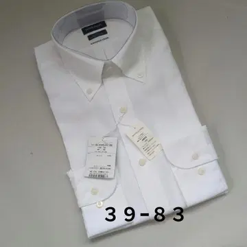 미사용 뉴요커 화이트 버튼 다운 와이셔츠 사이즈 30-83