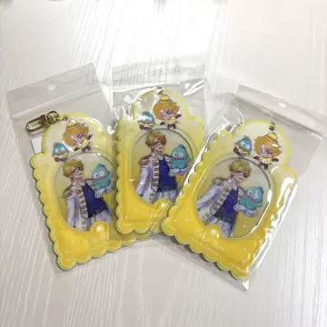 컬러풀피치 탓층 PVC 카드 케이스 & 카드 세트 산리오