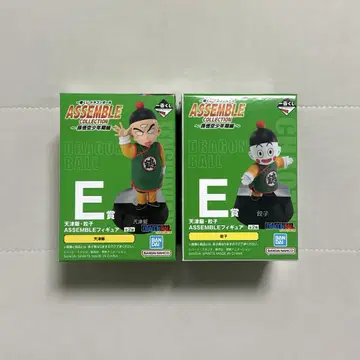 드래곤볼 ASSEMBLE 제일복권 E상 천진반 교자 2세트 1