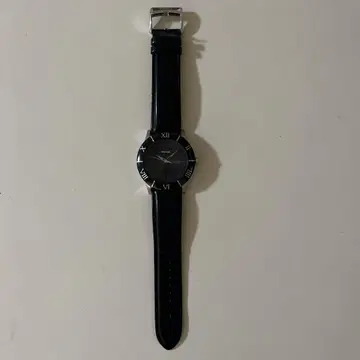 FOSSIL 블랙 아날로그 손목시계