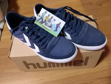 hummel 네이비 스니커즈 23