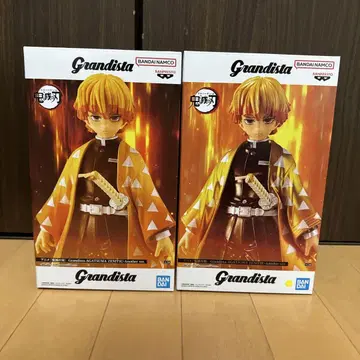 namco 한정 귀멸의 칼날 Grandista 아가츠마 젠이츠 피규어