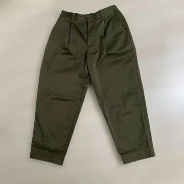 단톤 원턱 테이퍼드 팬츠 36