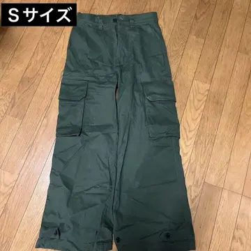 카고 팬츠 올리브 그린 S 사이즈
