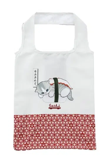 타코냥 스시 에코백 레드 mofusand 모프샌드 스시